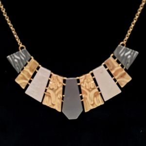 Womens Accesories Geometric Bar pendant necklace